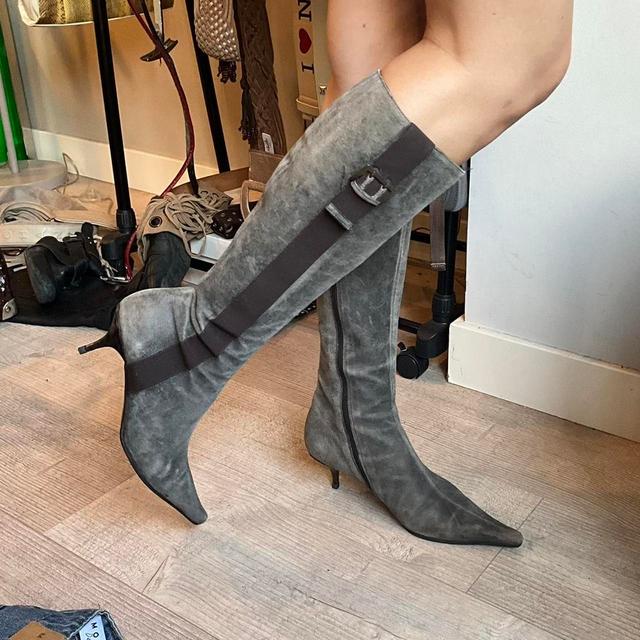 Miss Sixty Women's Boots - Grey - UK 5.5 on Productcaster.