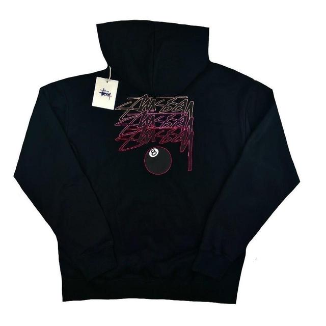 Stüssy Men's Hoodie - Black - XL on Productcaster.