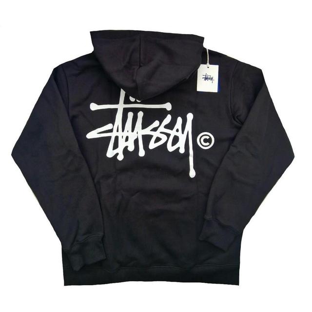 Stüssy Men's Hoodie - Black - L on Productcaster.