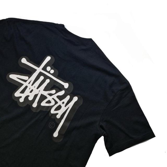 Stüssy Men's T-shirt - Black - XL on Productcaster.