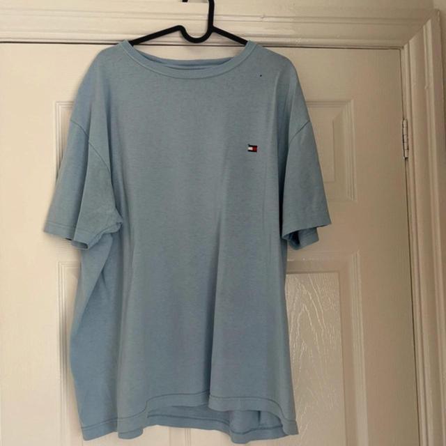 Tommy Hilfiger Men's T-shirt - Blue - L on Productcaster.