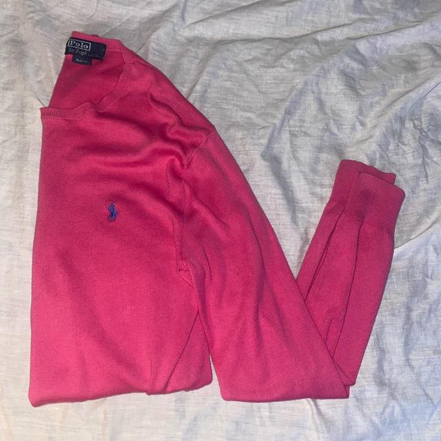 Polo Ralph Lauren Men's Jumper - Pink - M on Productcaster.