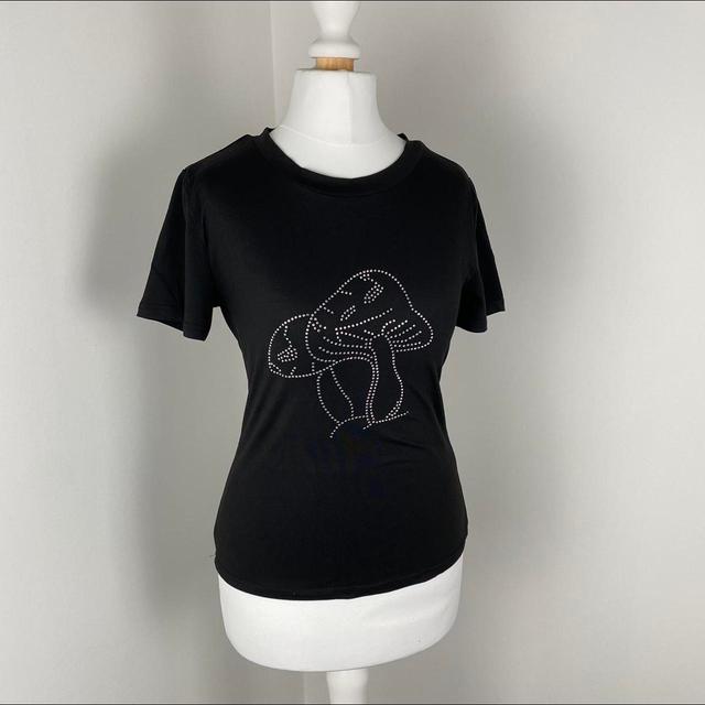 Women's T-shirt - Black - S on Productcaster.