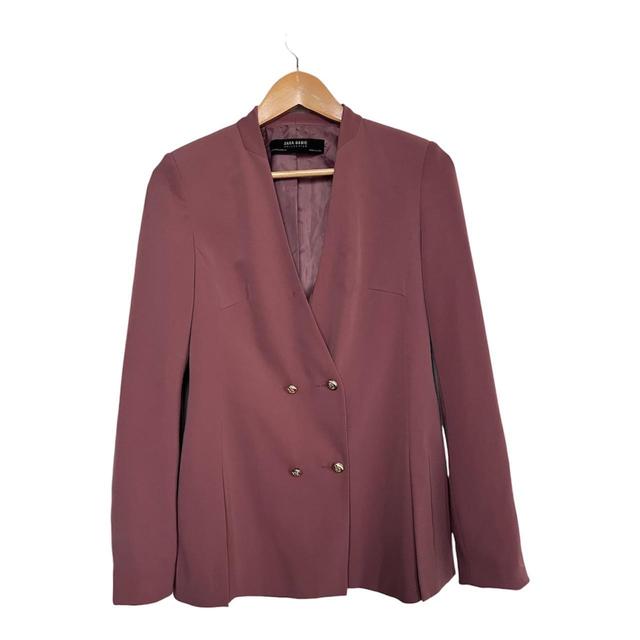 Zara Women's Coat - Pink - XS on Productcaster.