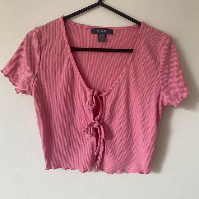 Primark Women's Crop top - Pink - XS on Productcaster.