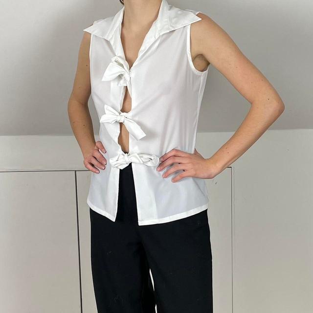 Women's Blouse - White - 6 on Productcaster.