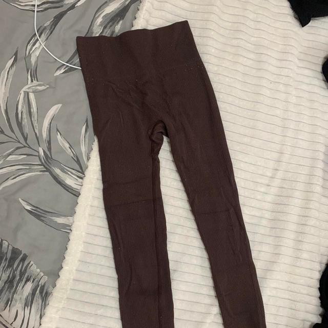 Women's Leggings - Brown - M on Productcaster.