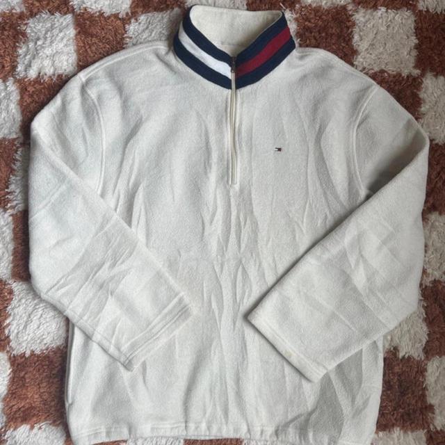 Tommy Hilfiger Men's Sweatshirt - White - XXL on Productcaster.