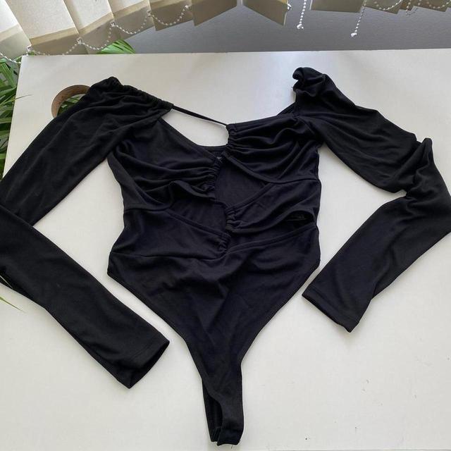 Urban Outfitters Women's Bodysuit - Black - S on Productcaster.