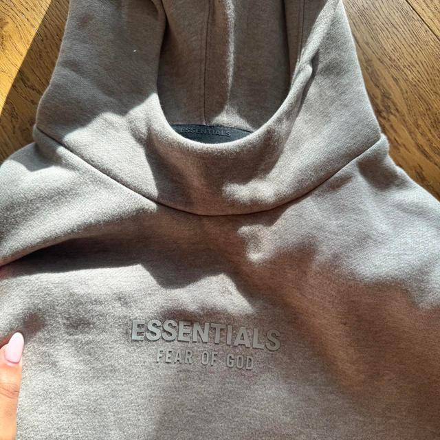 Essentials Men's Jumper - Brown/Grey - S on Productcaster.