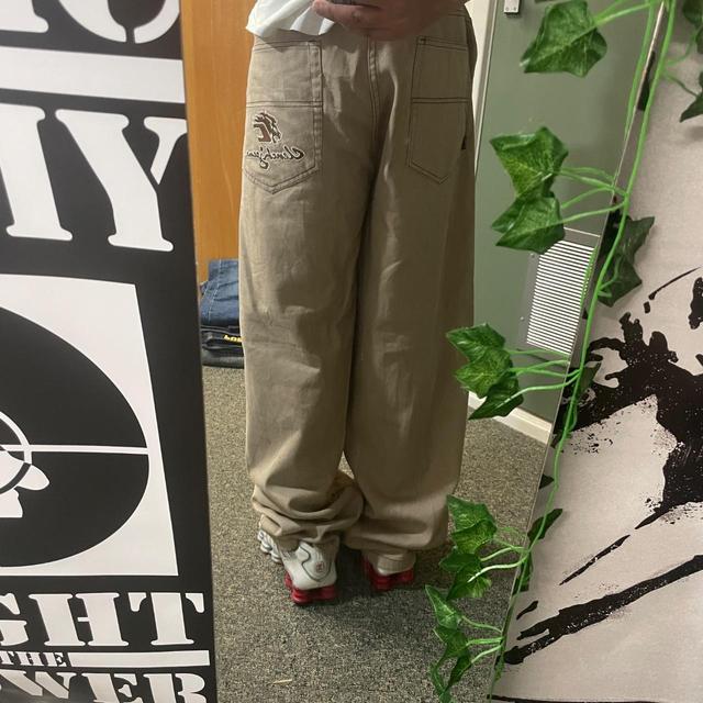 Stüssy Men's Jeans - Tan - 42" on Productcaster.