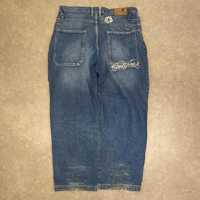 Stüssy Men's Jeans - Blue - 40" on Productcaster.