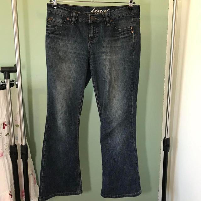 Vintage Supply Women's Bootcut Jeans - Blue - UK 12 on Productcaster.