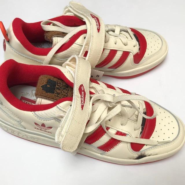 Adidas Men's Trainers - Red - UK 9.5 on Productcaster.