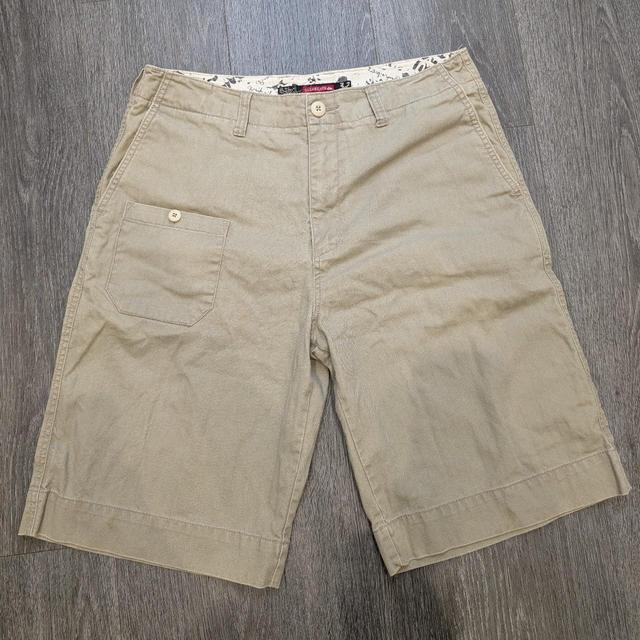 Quiksilver Men's Shorts - Tan/Khaki - 32" on Productcaster.