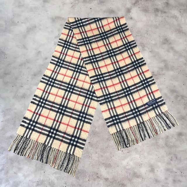 Burberry Men's Scarf - Red on Productcaster.