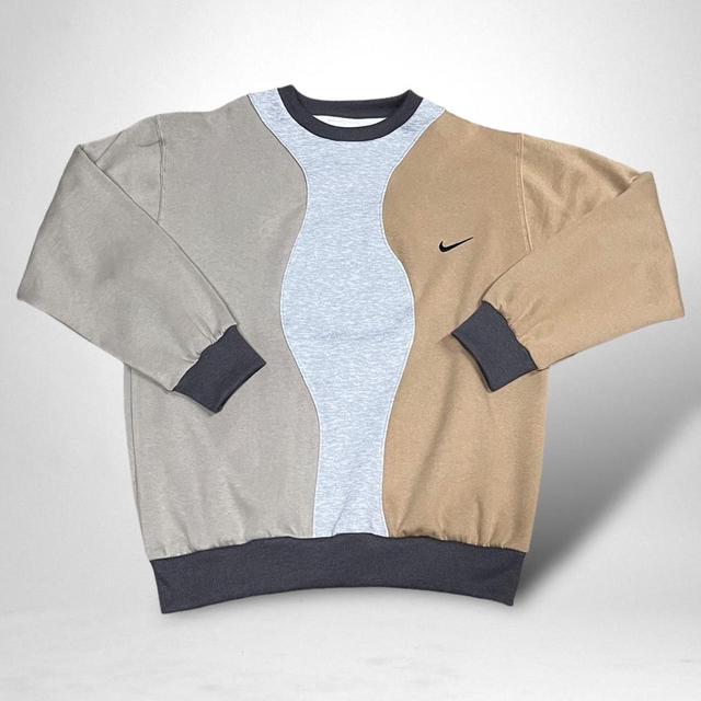 Nike Men's Sweatshirt - Multi/Tan - L on Productcaster.