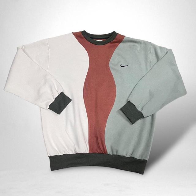 Nike Men's Sweatshirt - Multi/Grey - L on Productcaster.