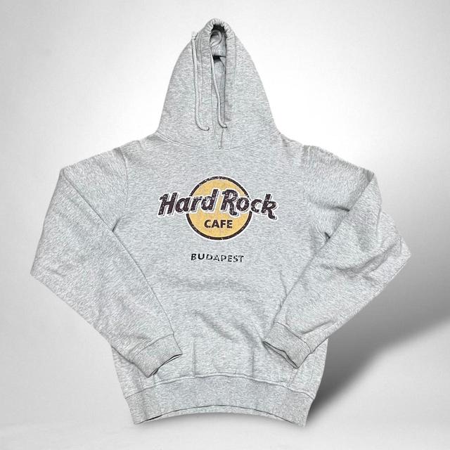 Hard Rock Cafe Men's Hoodie - Grey - S on Productcaster.