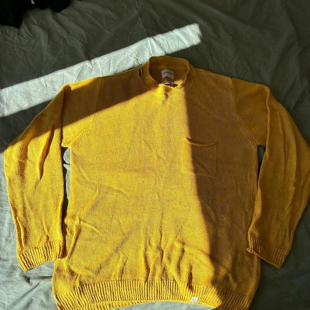 Norse Projects Men's Jumper - Yellow - L on Productcaster.