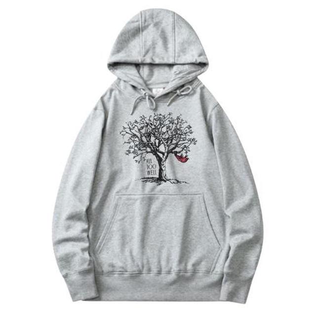 Women's Hoodie - Grey - M on Productcaster.