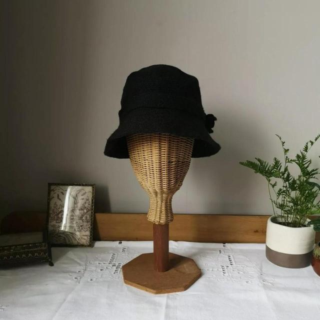 Vintage Women's Bucket hats - Black on Productcaster.