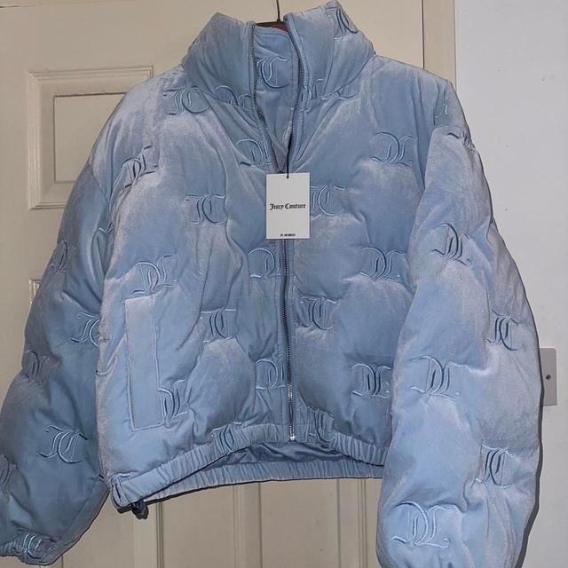 Juicy Couture Women's Puffer - Blue - XL on Productcaster.