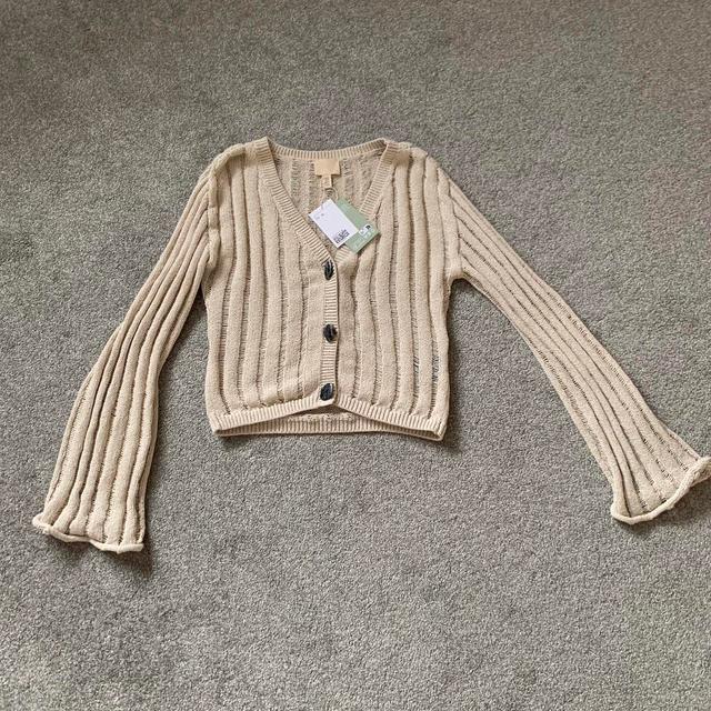 H&M Women's Cardigan - Cream - XS on Productcaster.