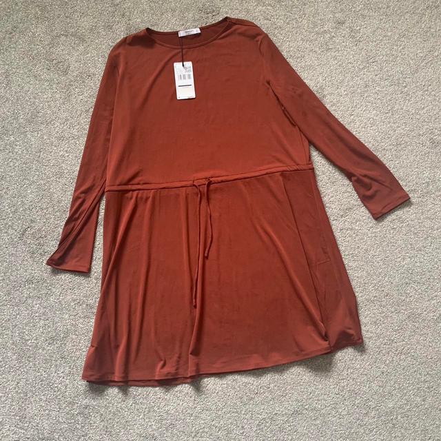 Mango Women's Dress - Burgundy - L on Productcaster.