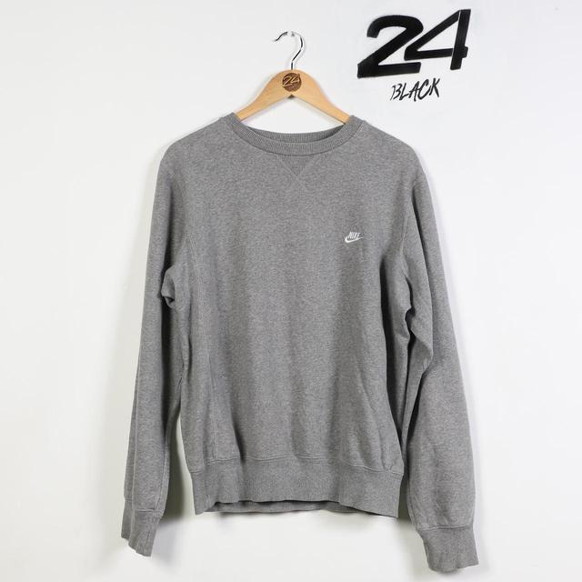 Nike Men's Sweatshirt - Grey - S on Productcaster.