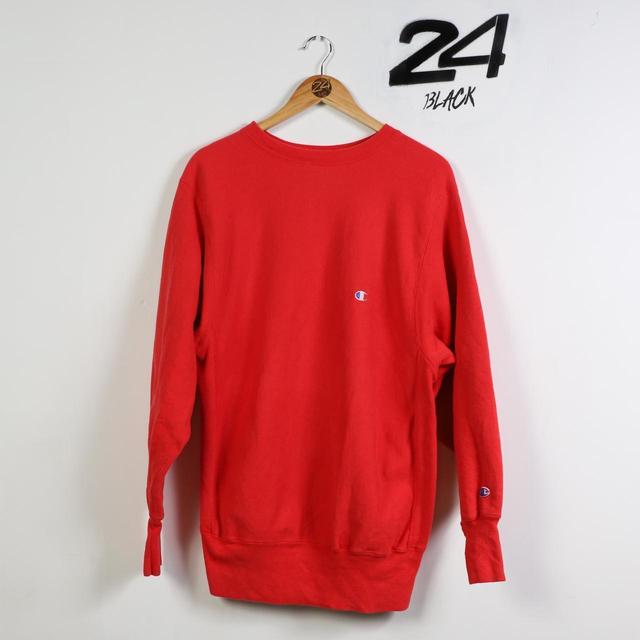 Champion Men's Sweatshirt - Red - XL on Productcaster.