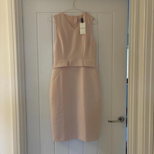 Whistles Women's Dress - Pink/Cream - 8 on Productcaster.