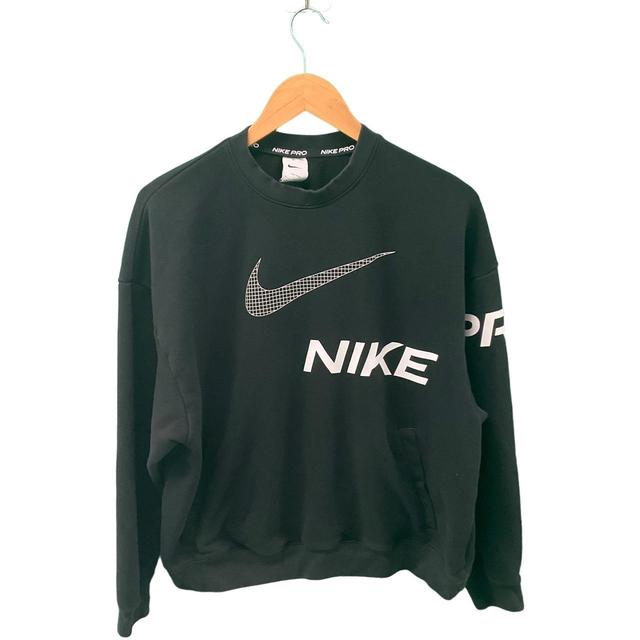 Nike Women's Sweatshirt - Black - M on Productcaster.