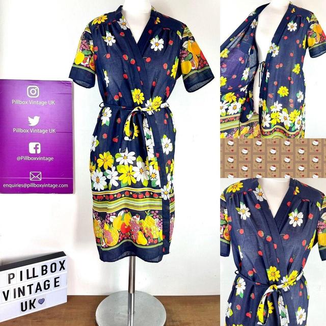 Vintage Women's Dress - Multi - 10 on Productcaster.