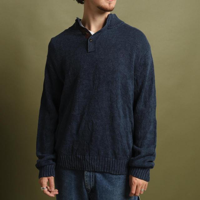 Chaps Men's Jumper - Navy - XL on Productcaster.