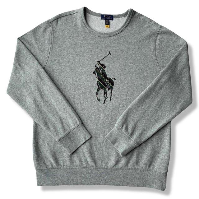 Polo Ralph Lauren Men's Sweatshirt - Grey - M on Productcaster.