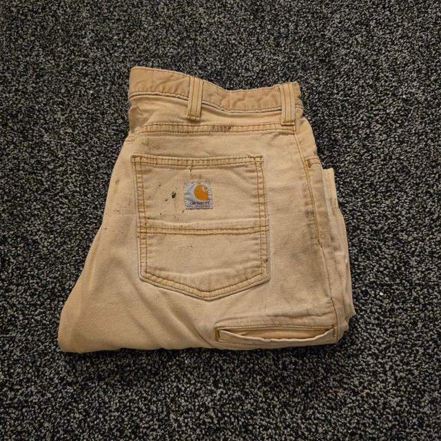 Carhartt Men's Trousers - Tan - 36" on Productcaster.