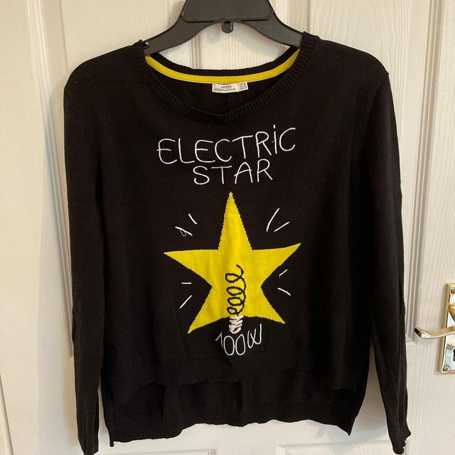 Bershka Women's Sweatshirt - Black - M on Productcaster.