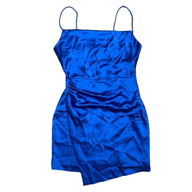 Zara Women's Mini Dress - Blue - S on Productcaster.