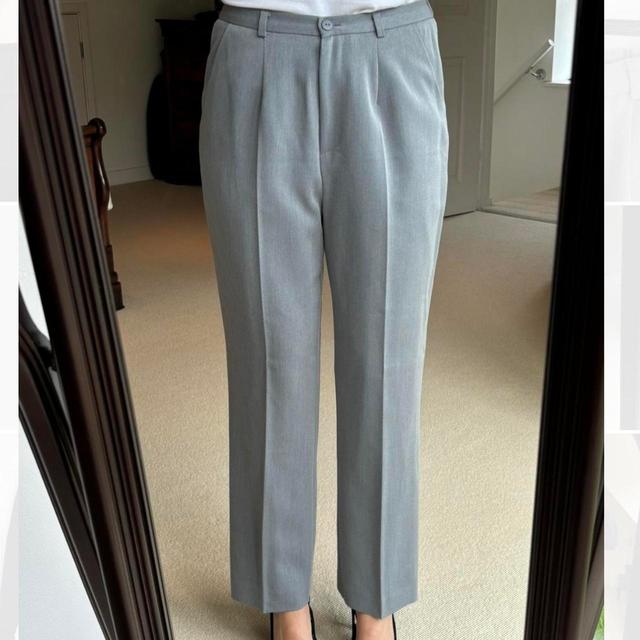 Women's Tailored trousers - Grey - UK 10 on Productcaster.