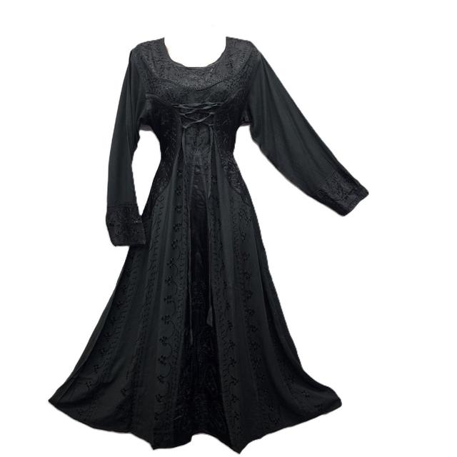 Handmade Women's A-line Dress - Black - One size on Productcaster.