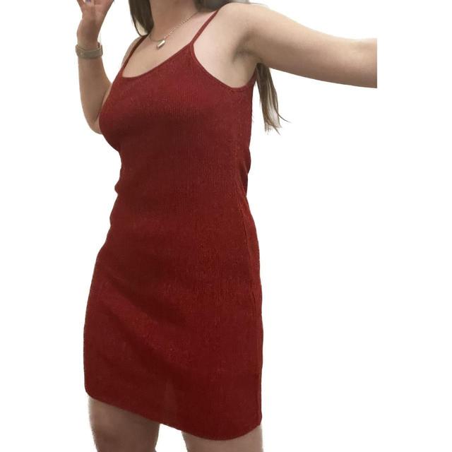 Women's Bodycon Dress - Red - L on Productcaster.