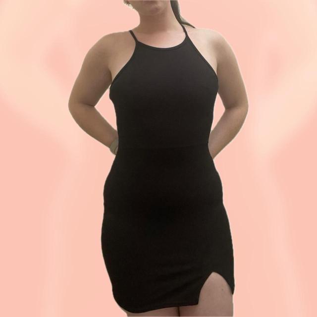 PrettyLittleThing Women's Bodycon Dress - Black - 8 on Productcaster.