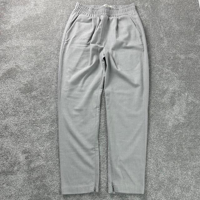 Men's Trousers - Grey - M on Productcaster.