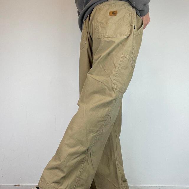 Carhartt Men's Trousers - Tan - 42" on Productcaster.