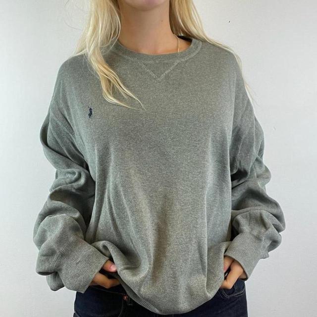 Ralph Lauren Women's Jumper - Grey - XXL on Productcaster.