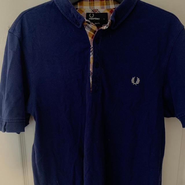 Fred Perry Men's Polo shirt - Navy - L on Productcaster.