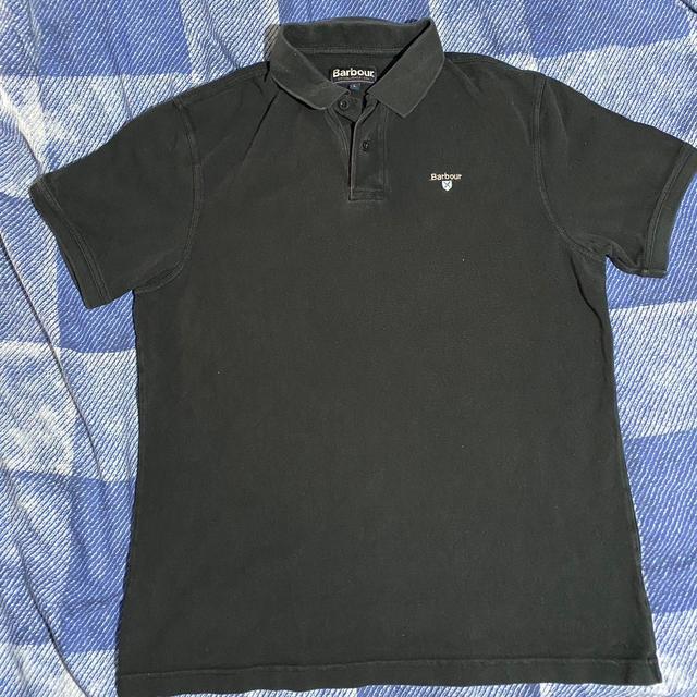 Barbour Men's Polo shirt - Black - M on Productcaster.