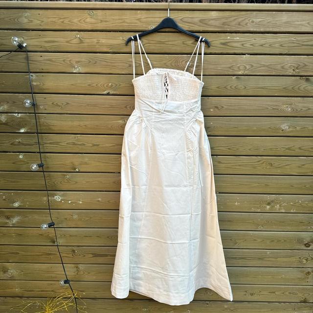 Free People Women's A-line Dress - Cream - L on Productcaster.