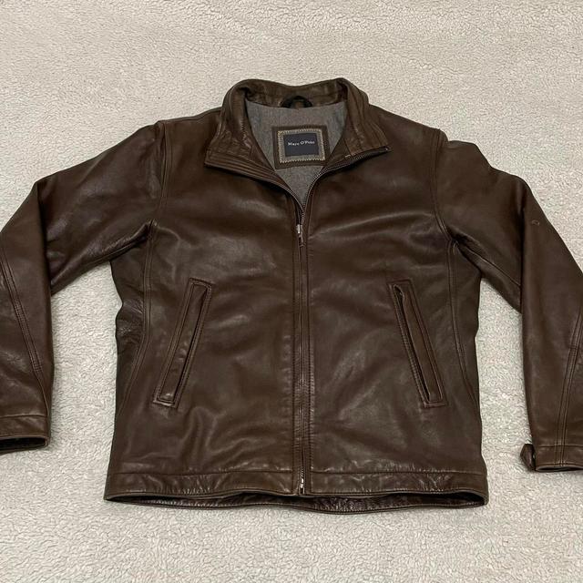 Marc O'Polo Men's Party Jacket - Brown - L on Productcaster.